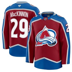 Colorado Avalanche Fanatics Nathan MacKinnon Premium Home Jersey