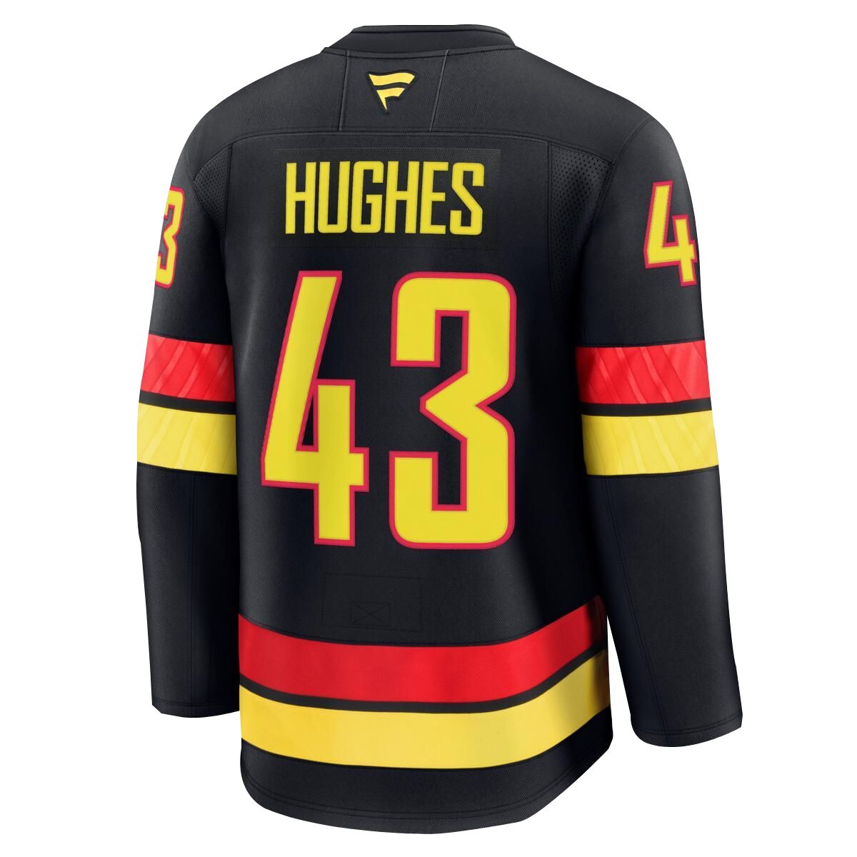 Vancouver Canucks Fanatics Quinn Hughes Premium Alternate Jersey