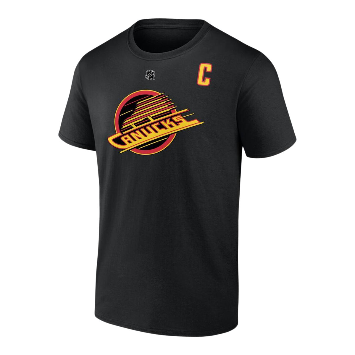 Vancouver Canucks Fanatics Quinn Hughes T Shirt