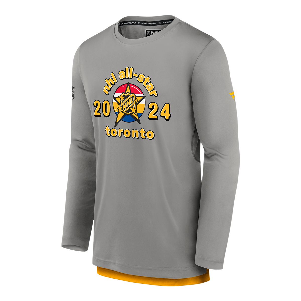 NHL 2024 Fanatics All Star Authentic Pro Poly Long Sleeve T Shirt