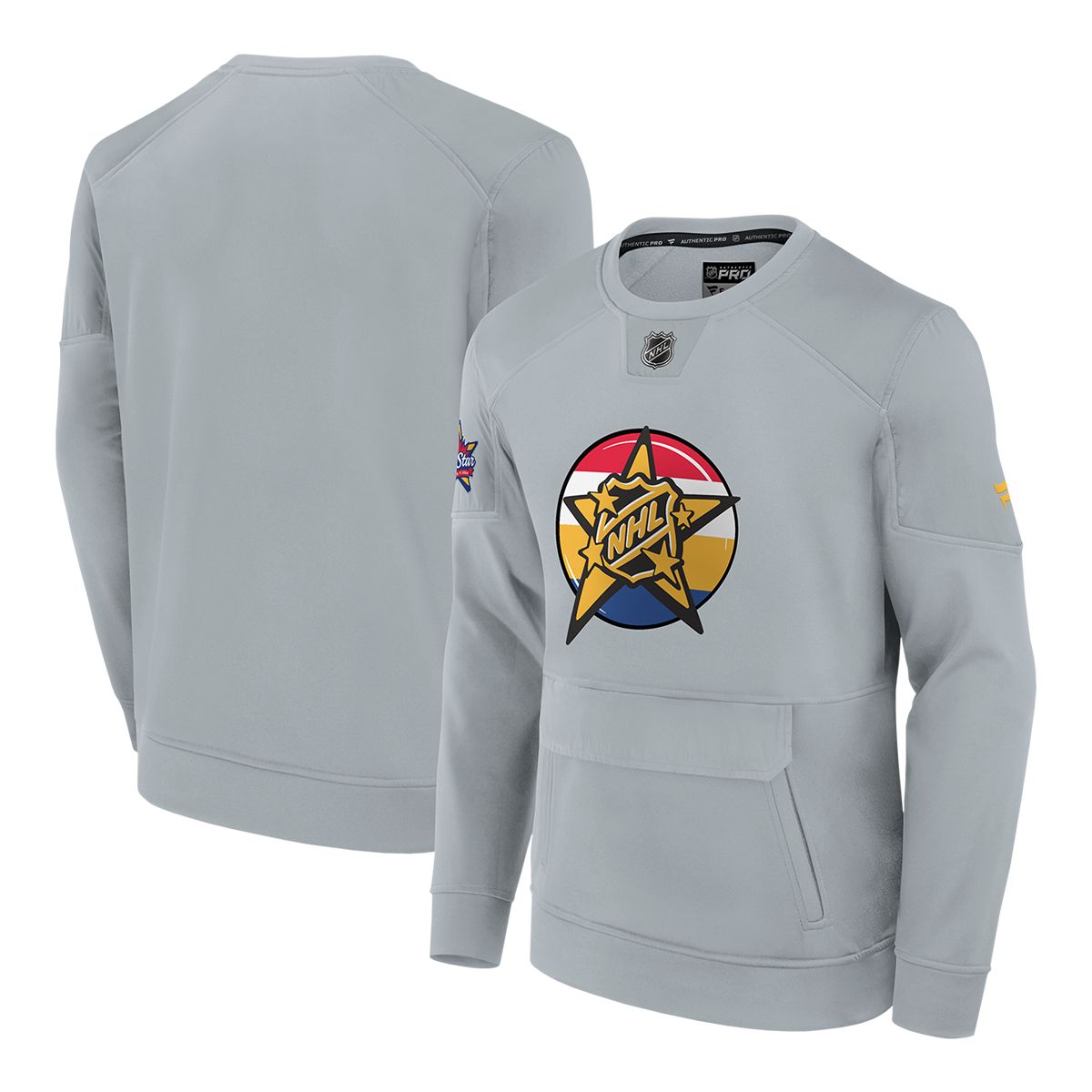 NHL 2024 Fanatics All Star Authentic Pro Fleece Crew Top
