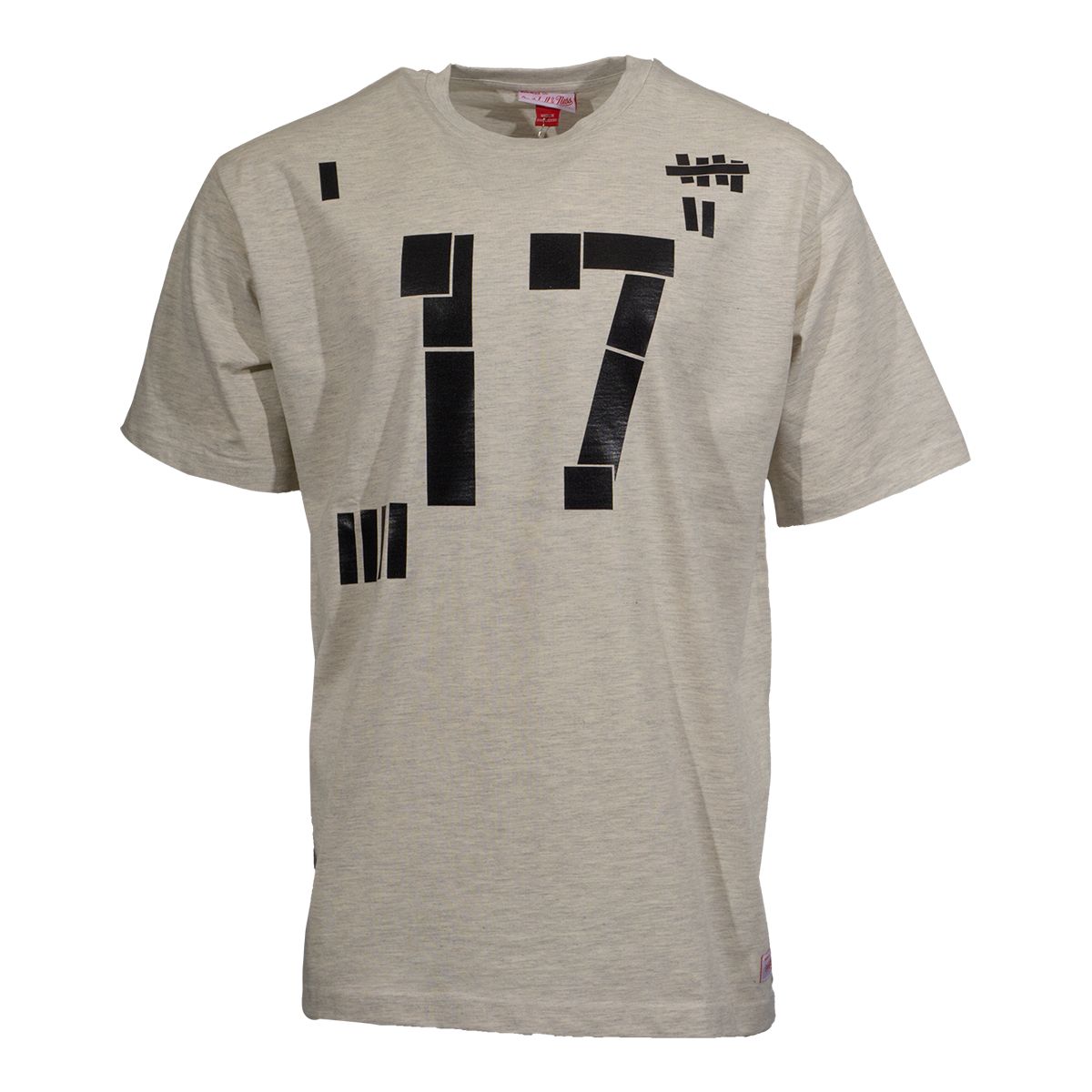 Toronto Maple Leafs Mitchell & Ness Black Tape T Shirt