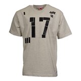 Toronto Maple Leafs Mitchell & Ness Black Tape T Shirt Front_Flat