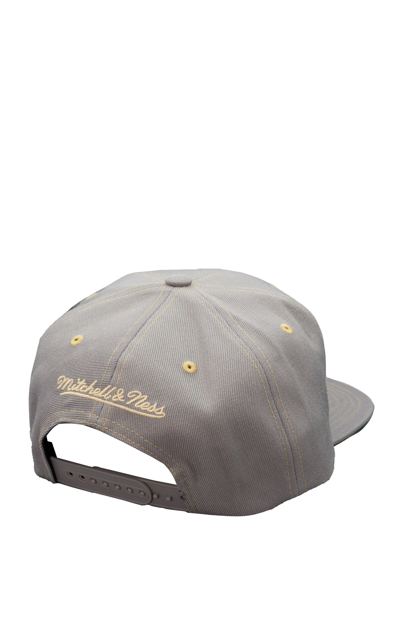 Vancouver Canucks Mitchell & Ness Contrast Natural Snapback Cap