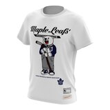 Toronto Maple Leafs Mitchell & Ness Seasonal Swag T Shirt Front_Angled_Left