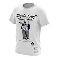 Toronto Maple Leafs Mitchell & Ness Seasonal Swag T Shirt Front_Angled_Left