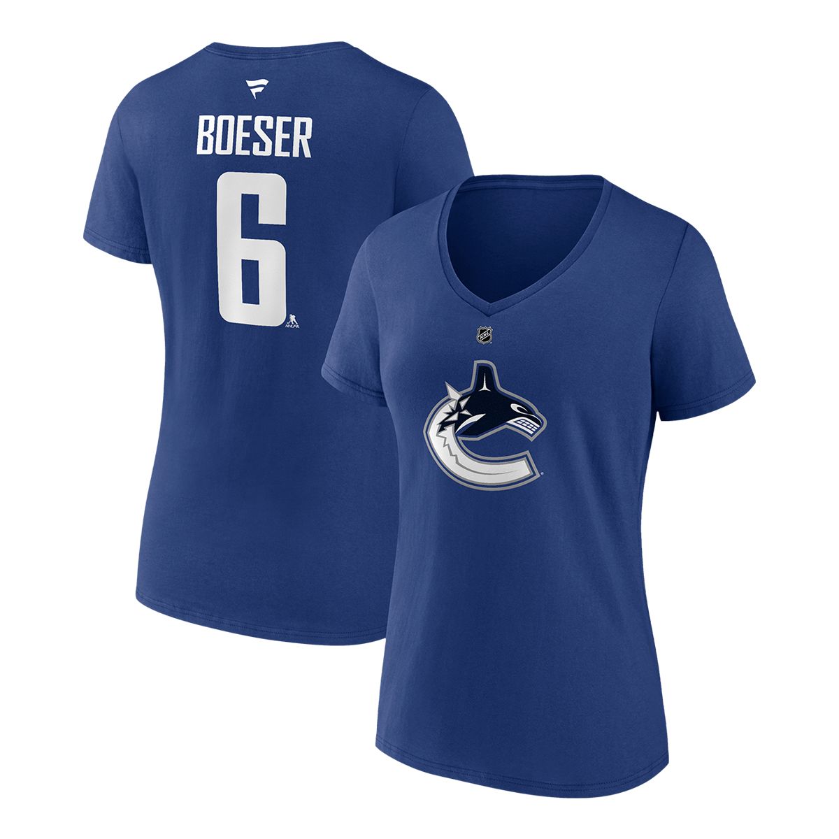 Vancouver Canucks Fanatics Women's Boeser Player T Shirt