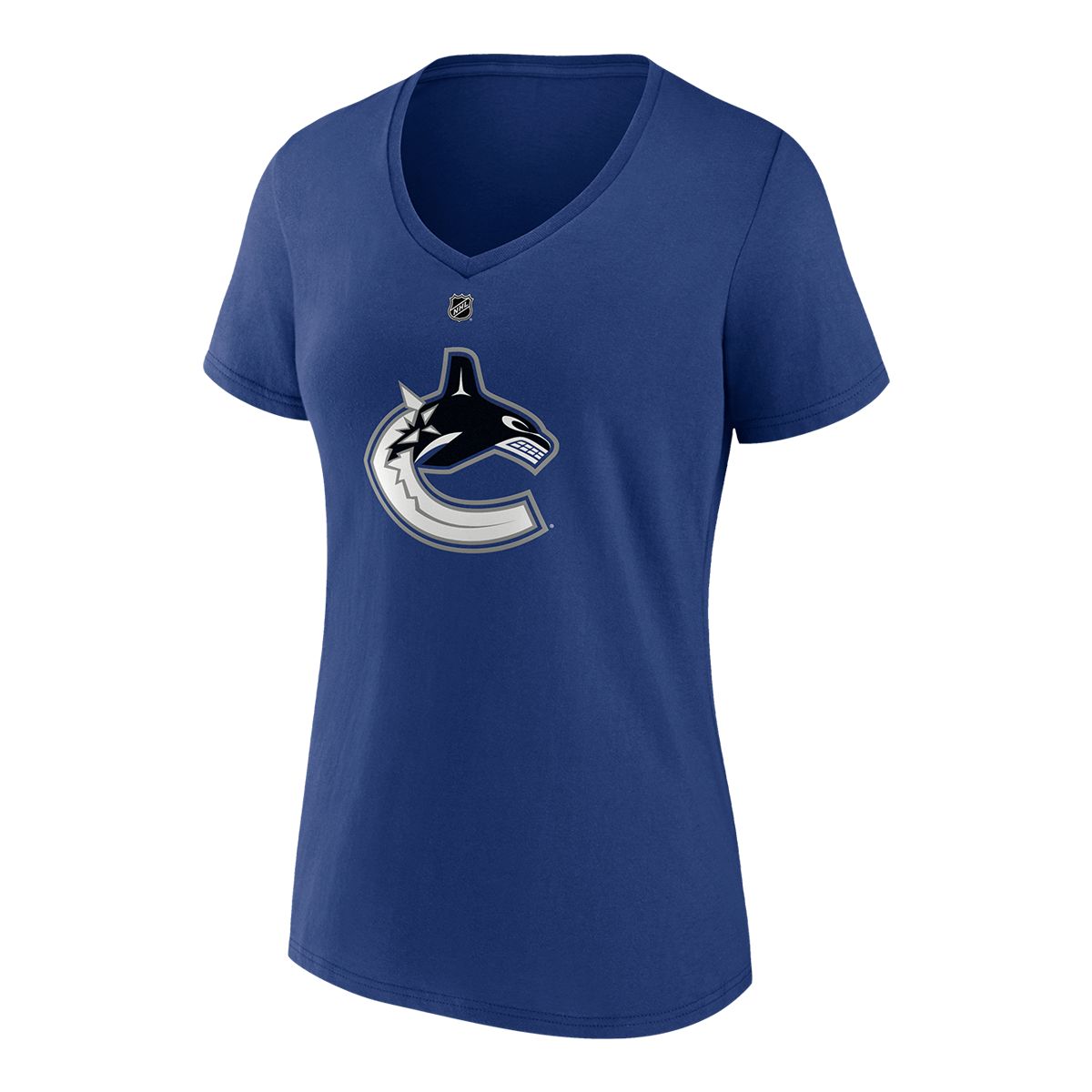 Vancouver Canucks Fanatics Women's Miller Player T Shirt