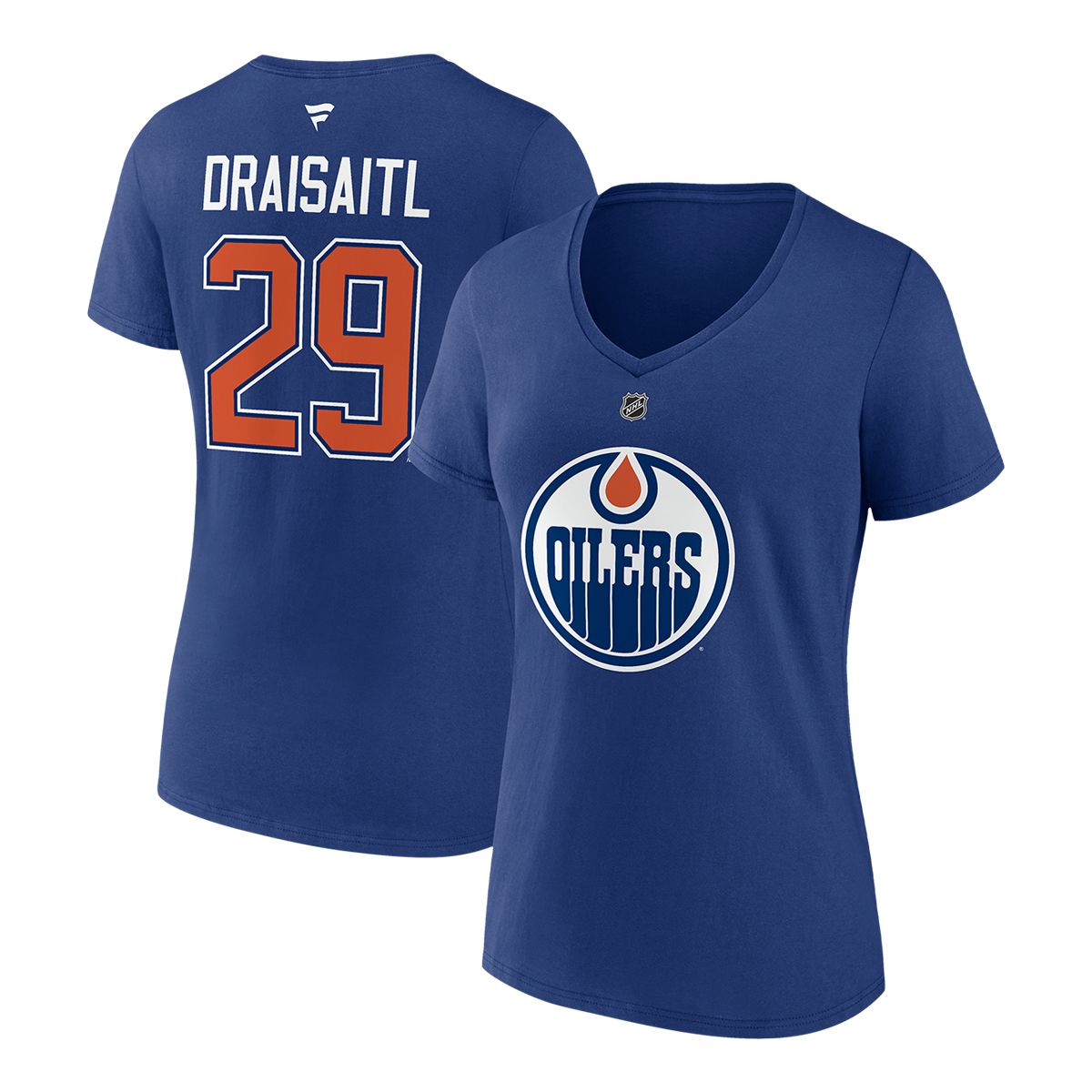 Edmonton Oilers Fanatics Women's Leon Draisaitl Player T Shirt
