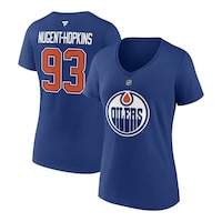 Edmonton Oilers Fanatics Women's Ryan Nugent-Hopkins Player T Shirt Composite_or_Mixed