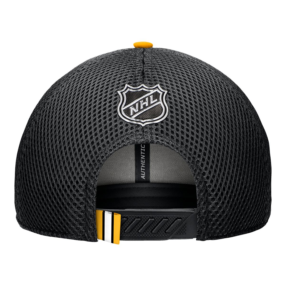 Boston Bruins Fanatics Authentic Pro Draft Structured Trucker Cap