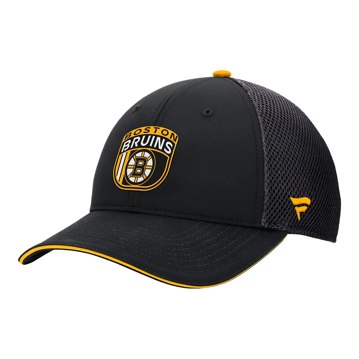 Boston Bruins Fanatics Authentic Pro Draft Structured Trucker Cap
