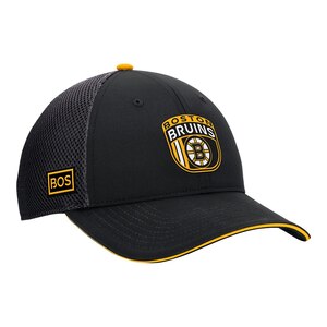 Boston Bruins Fanatics Authentic Pro Draft Structured Trucker Cap