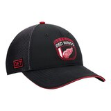 Detroit Red Wings Fanatics Men's Authentic Pro Draft Structured Trucker Cap Front_Three_Fourths_Angled_Right