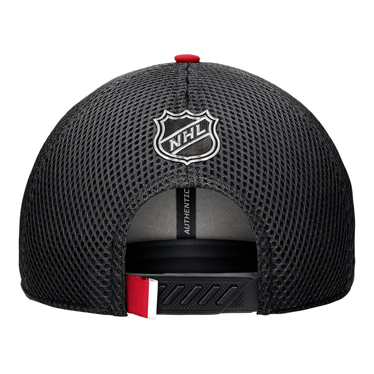 Detroit Red Wings Fanatics Authentic Pro Draft Structured Trucker Cap