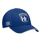 Toronto Maple Leafs Fanatics Men's Authentic Pro Draft Structured Stretch Cap Front_Three_Fourths_Angled_Right