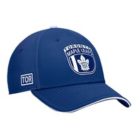 Toronto Maple Leafs Fanatics Authentic Pro Draft Structured Stretch Cap Front_Three_Fourths_Angled_Right