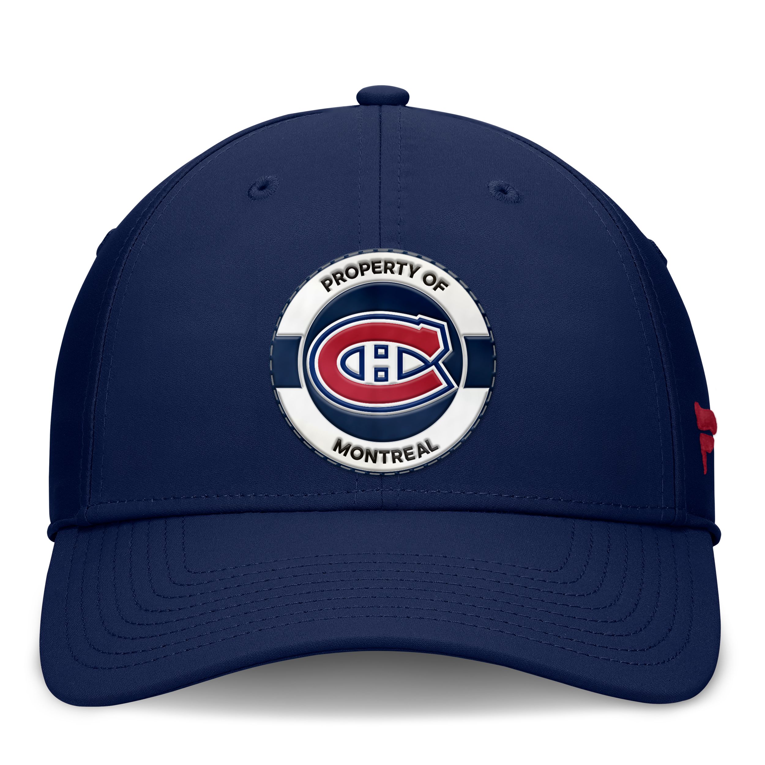 Montreal Canadiens Fanatics Authentic Pro Practice Structured Stretch Cap