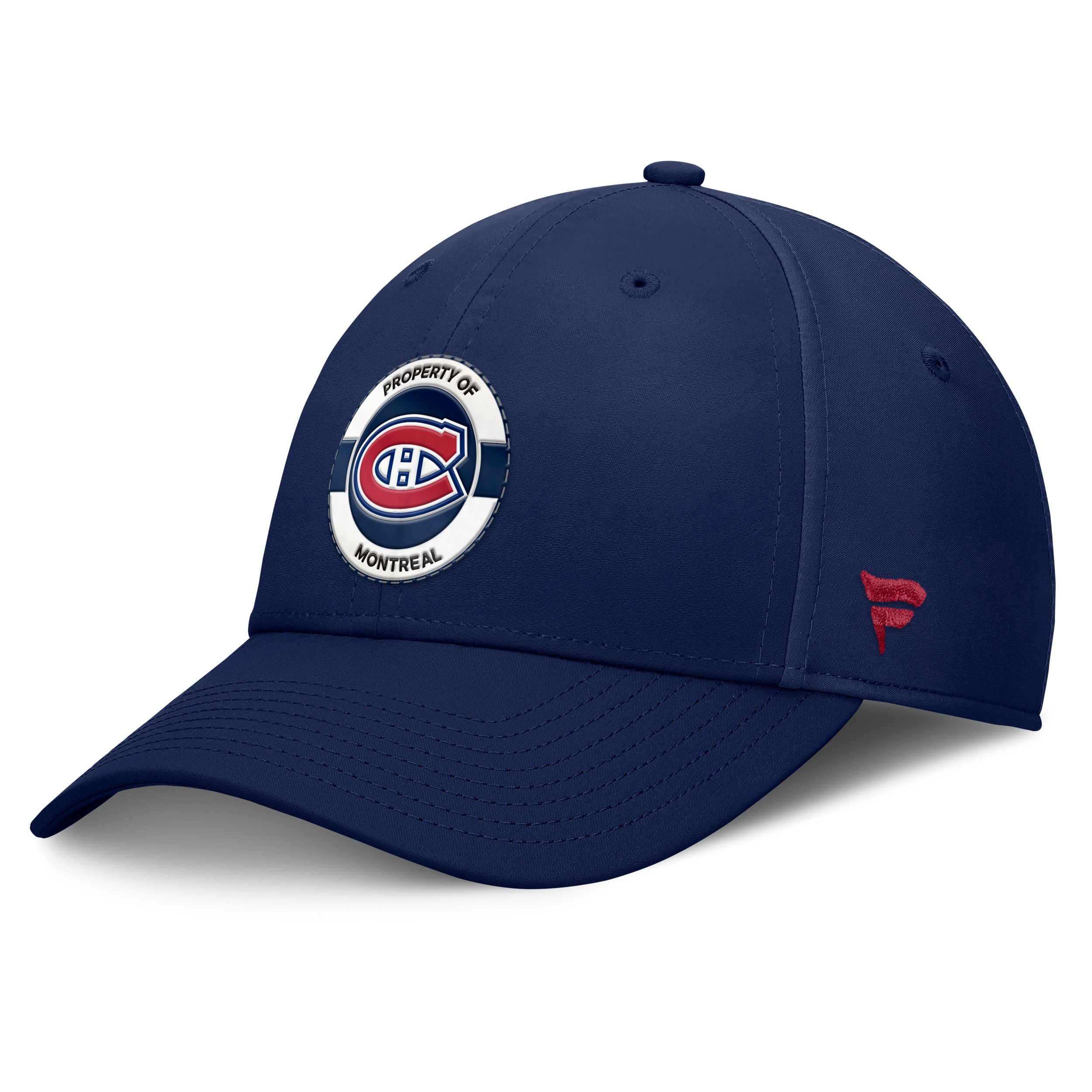 Montreal Canadiens Fanatics Authentic Pro Practice Structured Stretch Cap