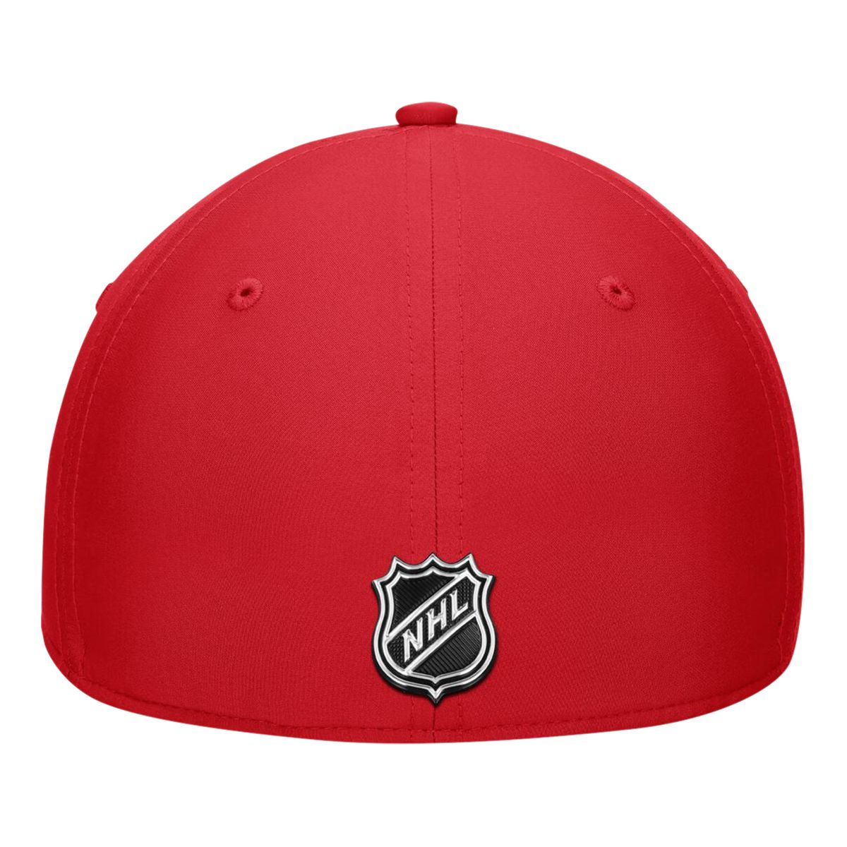 Calgary Flames Fanatics Authentic Pro Practice Structured Stretch Cap