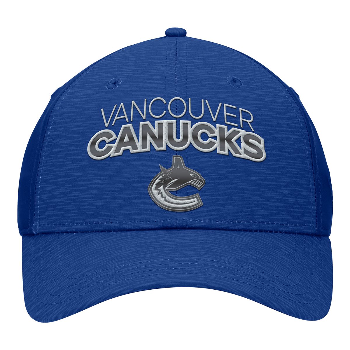 Vancouver Canucks Fanatics Authentic Pro Practice Structured Stretch Cap