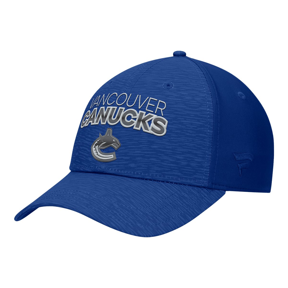 Vancouver Canucks Fanatics Authentic Pro Practice Structured Stretch Cap
