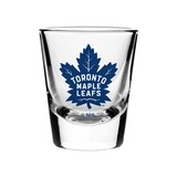 In Glas Co Toronto Maple Leafs NHL Shot Glass 2 oz Front_Flat