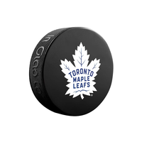 Toronto Maple Leafs In Glas Co Basic Puck Front_Angled_Right