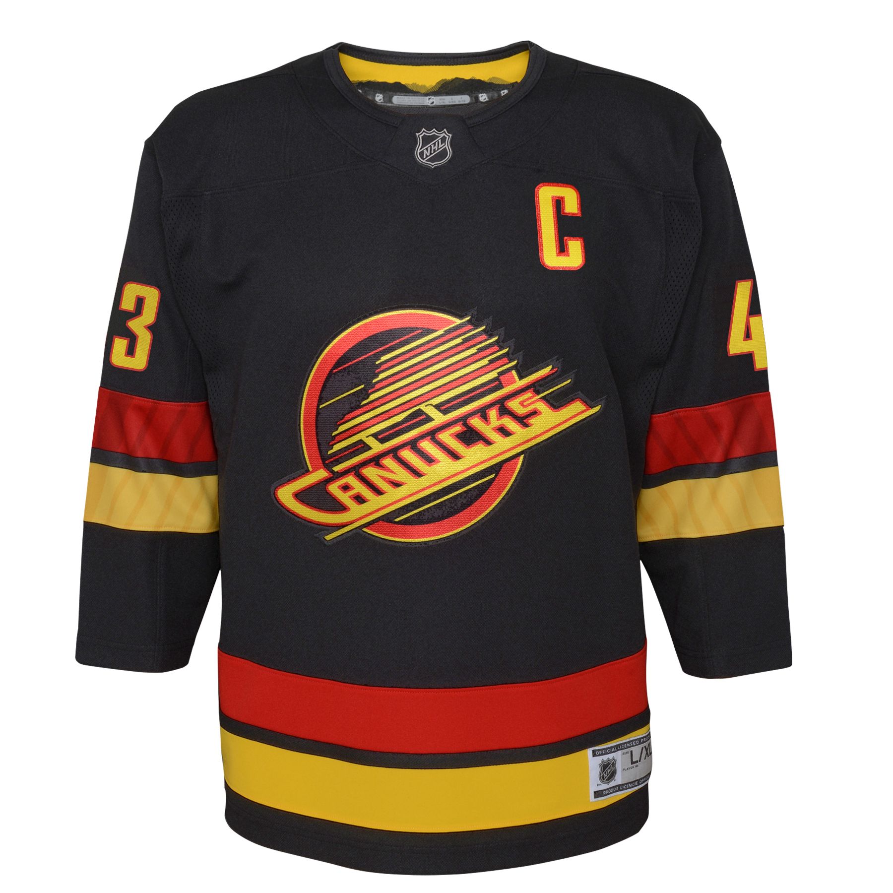 Youth Vancouver Canucks Outerstuff Hughes Premier Jersey