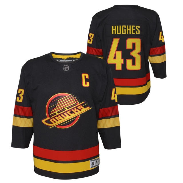 Vancouver Canucks Outerstuff Hughes Premier Jersey