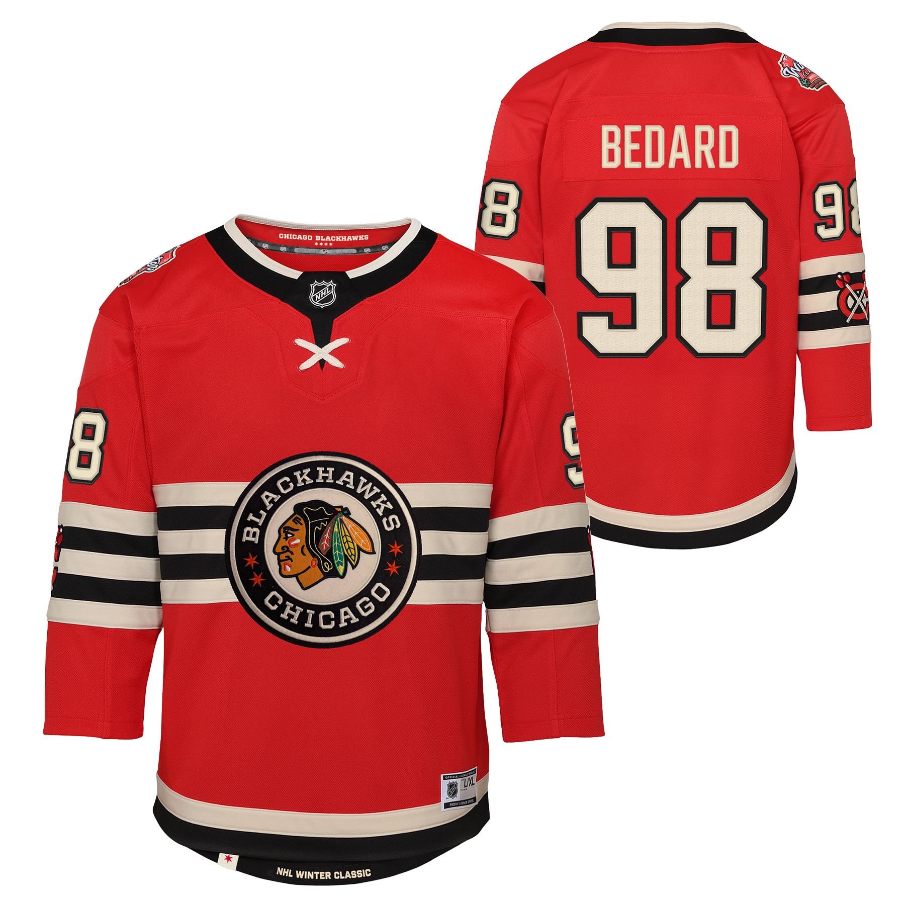 Chicago Blackhawks Outerstuff Bedard Youth Premier Jersey