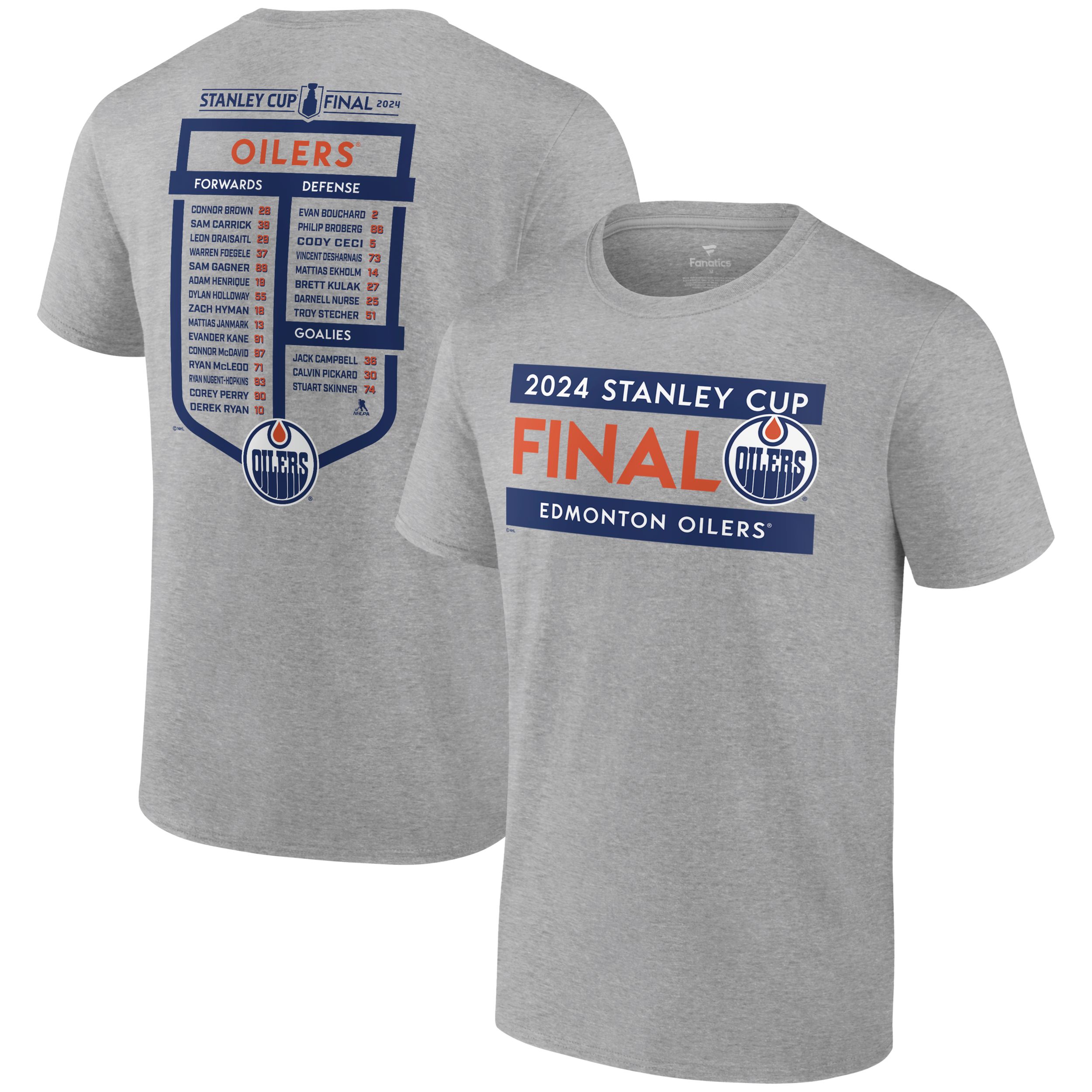 Edmonton Oilers Fanatics SC Participant T Shirt