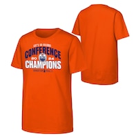 Youth Edmonton Oilers Fanatics Conference Champ Home Ice T Shirt Composite_or_Mixed