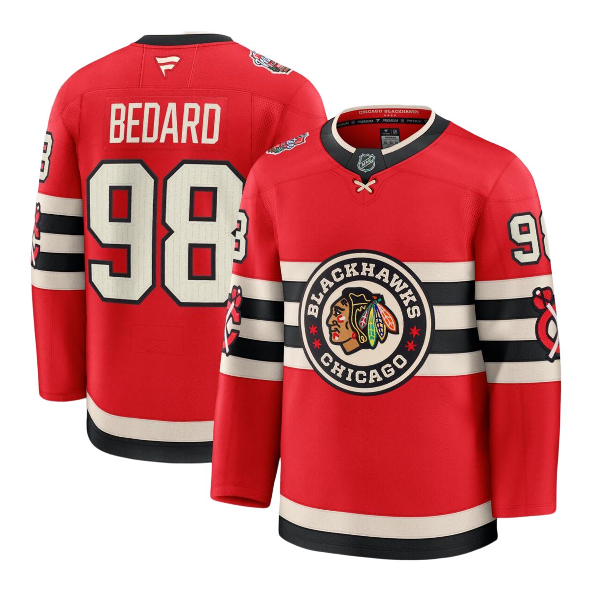 Chicago Blackhawks Fanatics Connor Bedard 2025 WC Premium Jersey