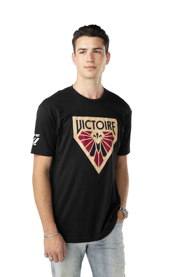 PWHL Montreal Victoire Bauer Senior Graphic T Shirt