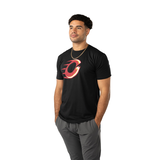 PWHL Ottawa Charge Bauer Senior Graphic T Shirt Front_Angled_Left