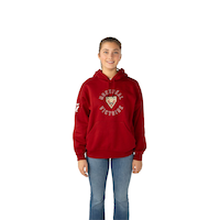 PWHL Montreal Victoire Bauer Women's Ultimate Hoodie Front_Flat