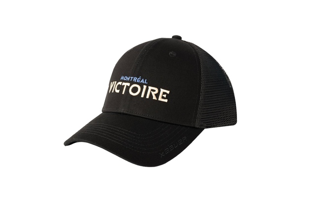 PWHL Montreal Victoire Bauer Senior Adjustable Hat Front_Angled_Left