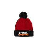 PWHL Ottawa Charge Bauer Senior Knit Pom Hat Front_Flat