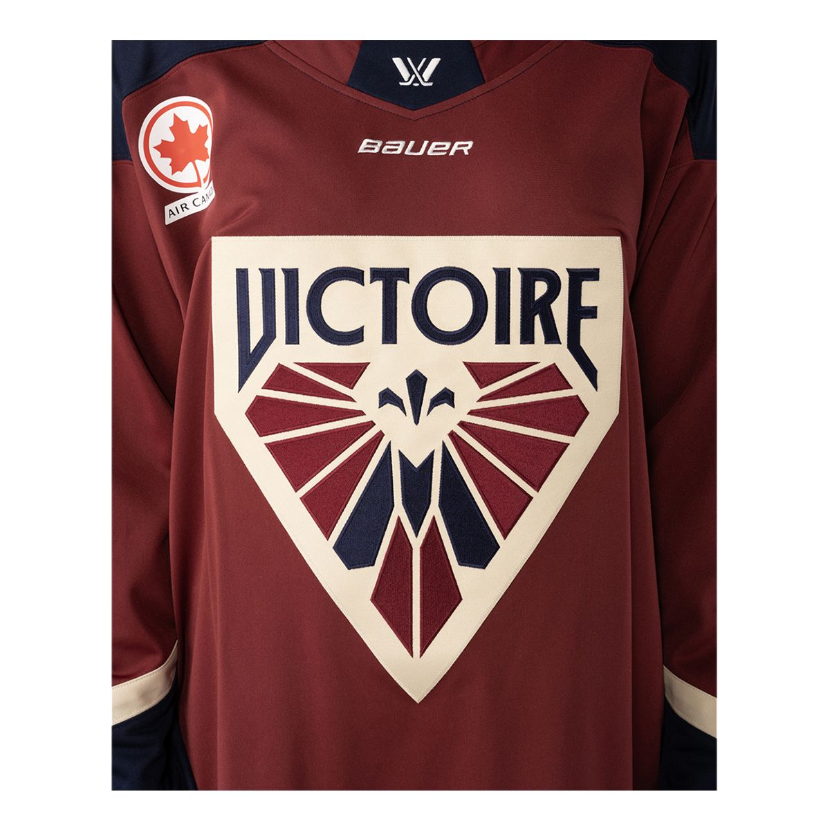 PWHL Montreal Victoire Bauer Senior Home Jersey