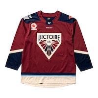 PWHL Montreal Victoire Bauer Senior Home Jersey Front_Flat