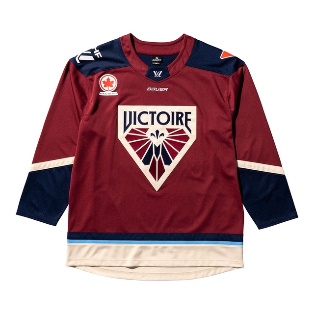 PWHL Montreal Victoire Bauer Senior Home Jersey