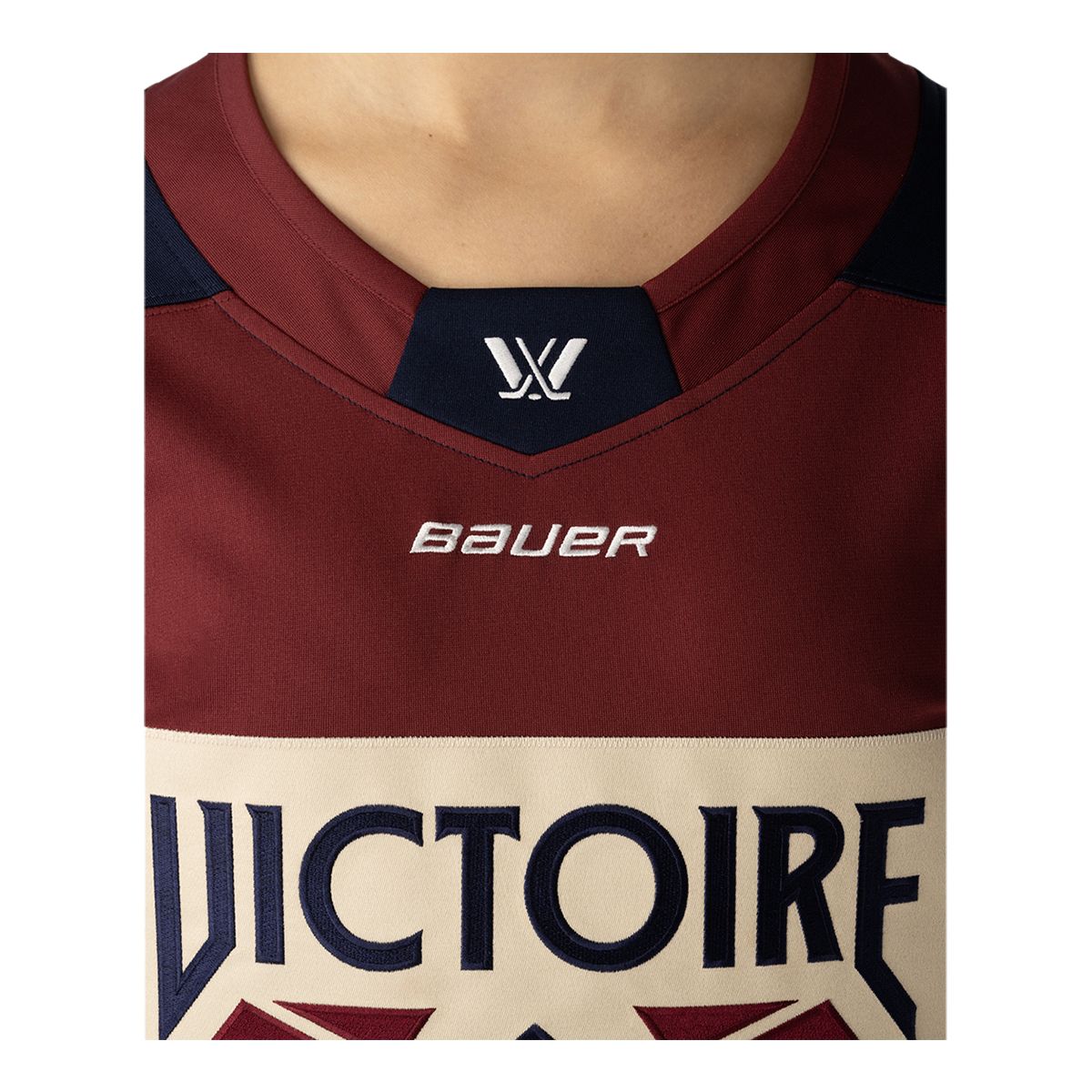 PWHL Montreal Victoire Bauer Senior Home Jersey