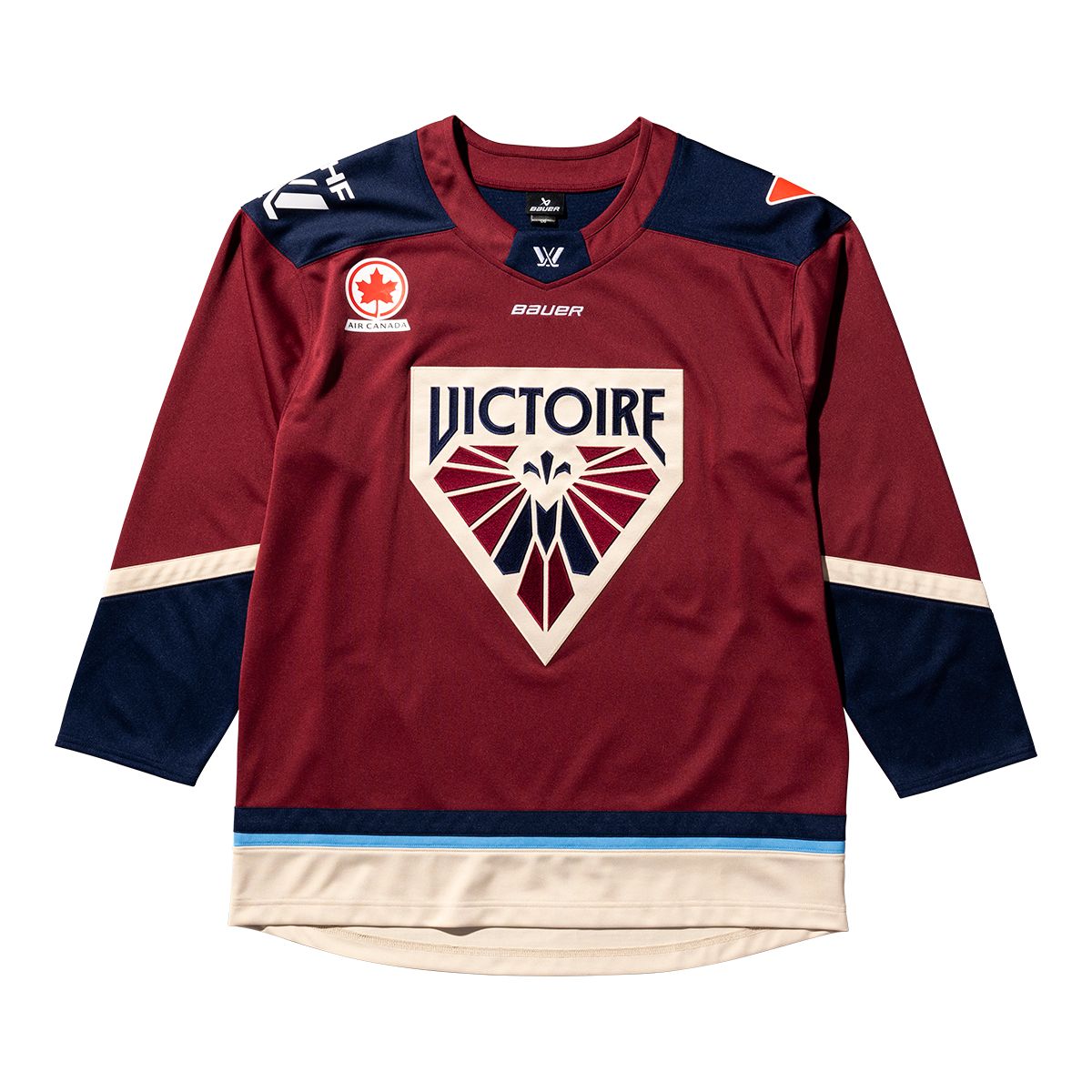 PWHL Montreal Victoire Bauer Youth Home Jersey