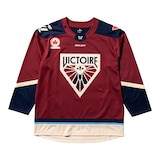 PWHL Montreal Victoire Bauer Youth Home Jersey Front_Flat