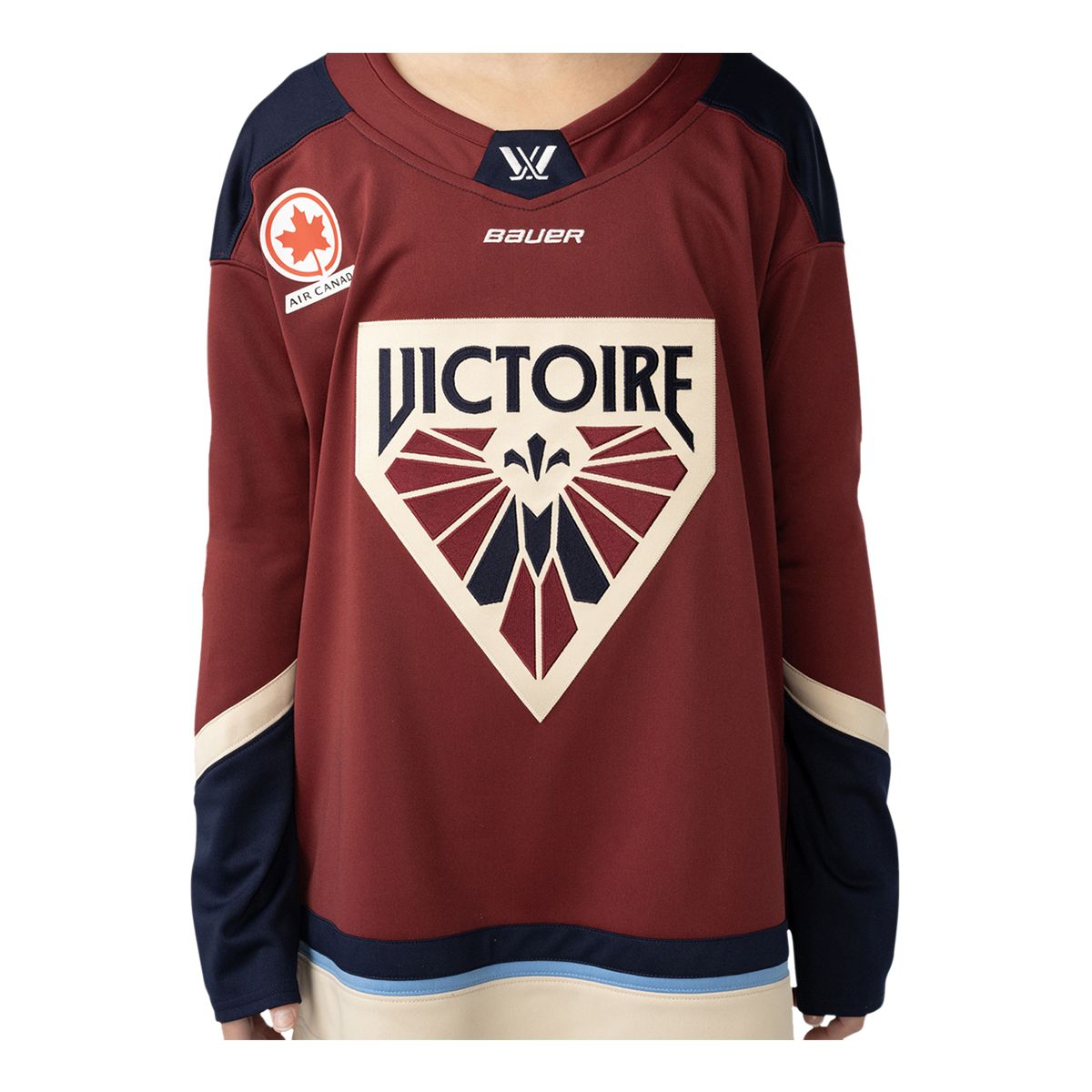 PWHL Montreal Victoire Bauer Youth Home Jersey