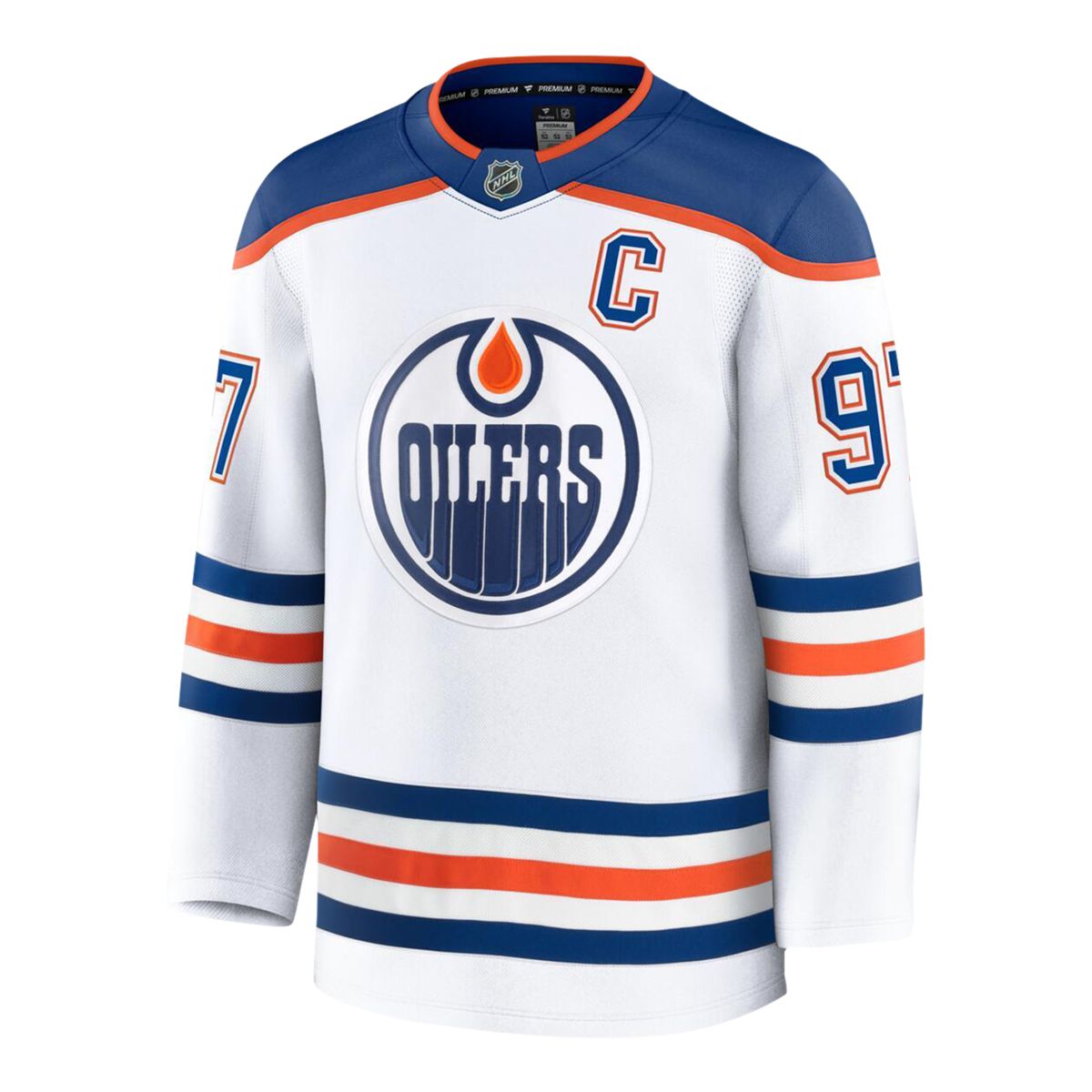 Edmonton Oilers Fanatics Connor McDavid Premium Away Jersey