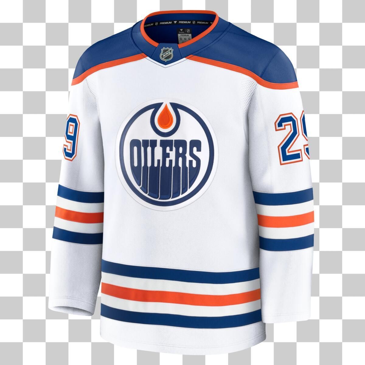 Edmonton Oilers Fanatics Draisaitl Premium Away Jersey