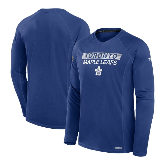 Fanatics Toronto Maple Leafs Authentic Pro Rink Tech Long Sleeve T-Shirt