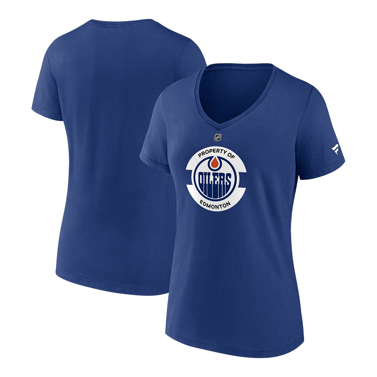 Fanatics Edmonton Oilers Women's Authentic Pro Secondary T-Shirt